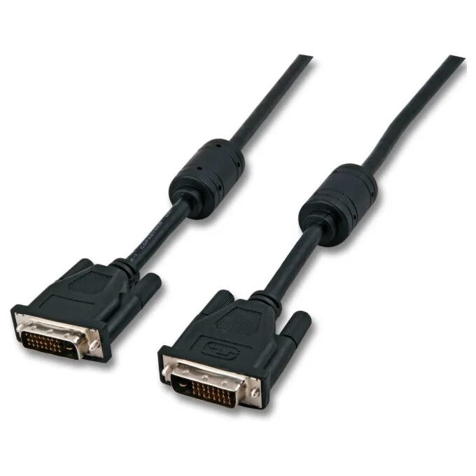 EFB DVI-D Dual Link Kabel, 2x DVI-D 24+1, St.-St., AWG 30, 3,0m, schwarz — image 1