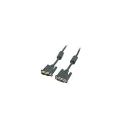 EFB DVI-D SingleLink,2x DVI-D 18+1,St.-St.,AWG 30.2m,sw
