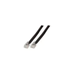 EFB-Elektronik Modularkabel schwarz, 2 x RJ12 (6 6) Stecker, 1:1, 1,0 m Hersteller: EFB Elektronik