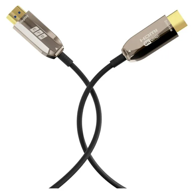 EFB HDMI Glasfaserkabel AOC aktiv 8K60Hz 48 Gbit s 20m schw. — image 2