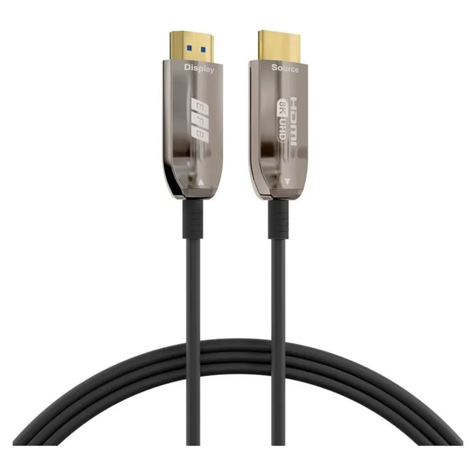 EFB HDMI Glasfaserkabel AOC aktiv 8K60Hz 48 Gbit s 20m schw. — image 1