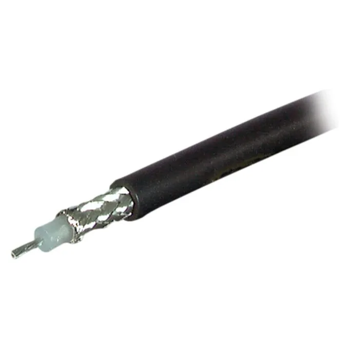 EFB Koaxialkabel RG58 C U, 50 Ohm schwarz, PVC, 100m Ring — image 1