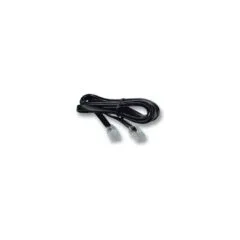 EFB Modularkabel schwarz, 2 x RJ10 (4 4) Stecker, 1:1, 0,5 m