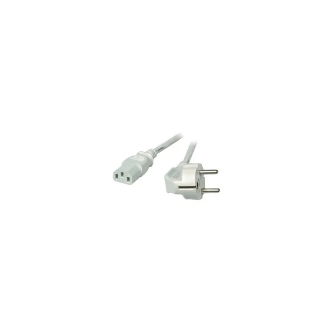 EFB Netzkabel Schutzkontakt 90°-C13 180°.grau.3.0m.3x1.00m — image 1