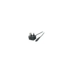 EFB Netzleitung UK BS1363A - C7 180, schwarz, 3,0 m, 2 x 0,75 mm