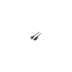 EFB Netzleitung USA NEMA 5-15P - C13 180, schwarz, 1,8m, 3SJT AWG14 x 3C