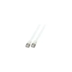 EFB RJ45 Flachpatchkabel U FTP Cat.6A PVC 0.25m grau