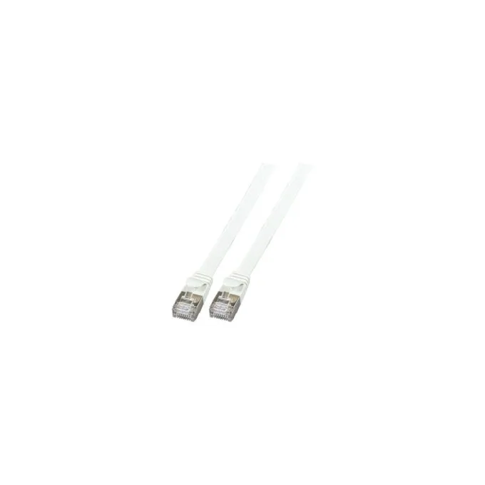 EFB RJ45 Flachpatchkabel U FTP Cat.6A PVC 2.00m grau — image 1