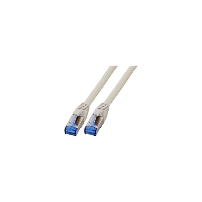 EFB RJ45 Patchk. S FTP Cat.6A Cat7 TPE superflex 10.00m grau — image 1