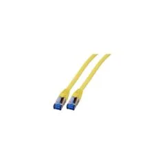 EFB RJ45 Patchk. S FTP Cat.6A Cat7 TPE superflex 2.00m gelb