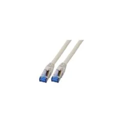 EFB RJ45 Patchk. S FTP Cat.6A Cat7 TPE superflex 5.00m grau