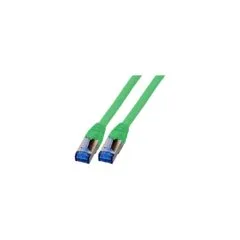 EFB RJ45 Patchk. S FTP Cat.6A Cat7 TPE superflex 5.00m grün