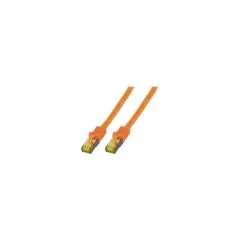 EFB RJ45 Patchk. S FTP Cat.6A LSZH Cat.7 Rohk. 15.00m orange