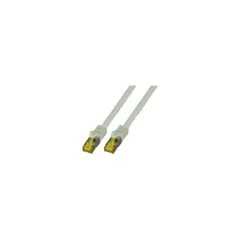 EFB RJ45 Patchk. S FTP Cat.6A LSZH Cat.7 Rohk. 3.00m grau