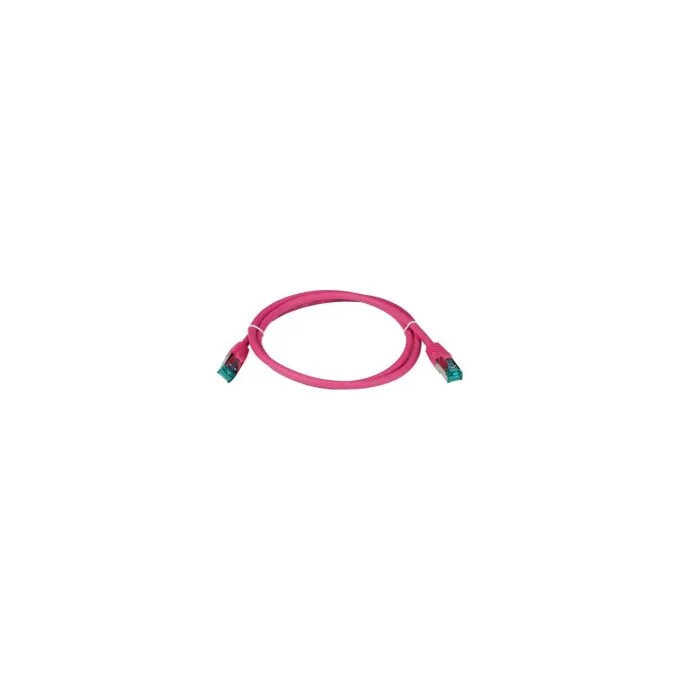EFB RJ45 Patchk. S FTP Cat.6A LSZH Cat.7 Rohk. 3.00m magent — image 1