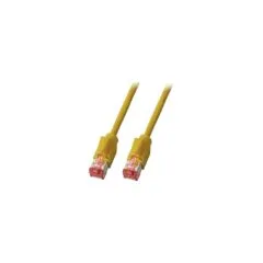 EFB RJ45 Patchkabel Cat.5e S UTP PUR TM21 schleppfhig gelb 15m