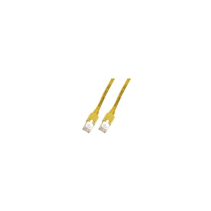 EFB RJ45 Patchkabel Cat.5e S UTP PVC Dtwyler 5502 TM11 gelb 5m — image 1
