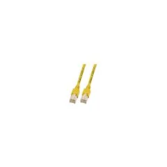 EFB RJ45 Patchkabel Cat.5e SF UTP LSZH Draka UC300 TM11 gelb 1m