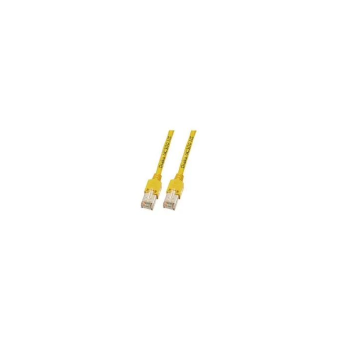 EFB RJ45 Patchkabel Cat.5e SF UTP LSZH Draka UC300 TM11 gelb 3m — image 1