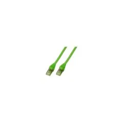 EFB RJ45 Patchkabel Cat.5e SF UTP PUR RAL6018 grn 3m