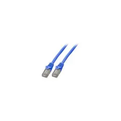 EFB RJ45 Patchkabel Cat.5e U UTP LSZH CCA AWG24 7 blau 10m