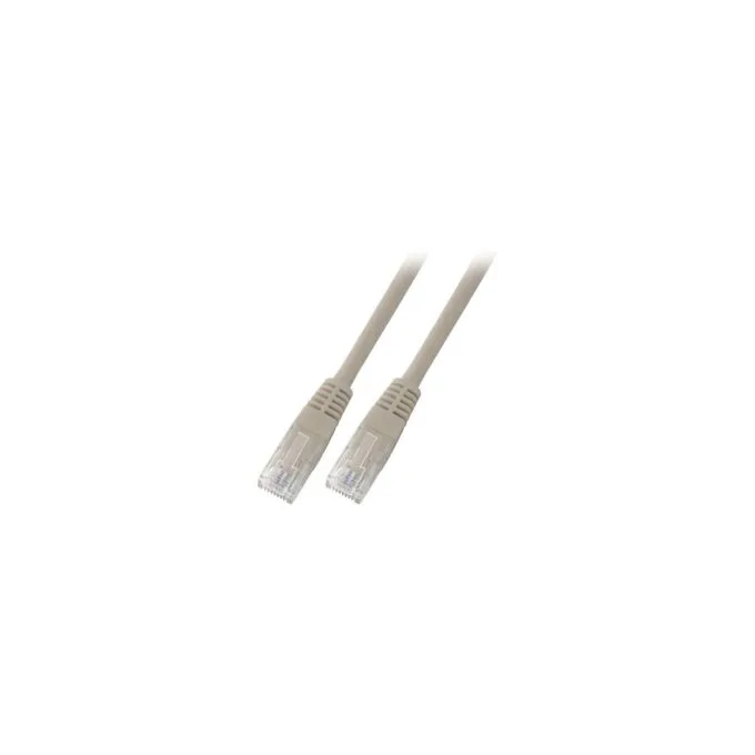 EFB RJ45 Patchkabel Cat.5e U UTP PVC CCA grau 7,5m — image 1