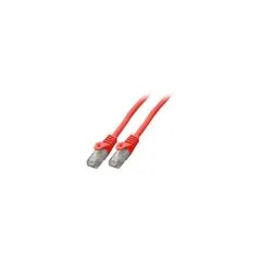 EFB RJ45 Patchkabel Cat.6 U UTP LSZH CCA rot 1,5m