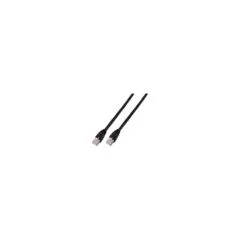 EFB RJ45 Patchkabel Cat.6 U UTP LSZH CCA schwarz 2m