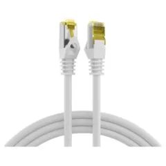 EFB RJ45 Patchkabel Cat.6A S FTP LSZH Cat.7 Rohkabel weiß