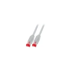 EFB RJ45 Patchkabel Cat.6A S FTP LSZH Draka UC900 TM21 grau 15m