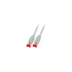 EFB RJ45 Patchkabel Cat.6A S FTP LSZH Draka UC900 TM21 grau 25m