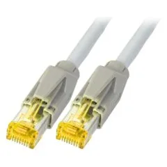 EFB RJ45 Patchkabel Cat.6A S FTP LSZH Draka UC900 TM31 grau 0,25m