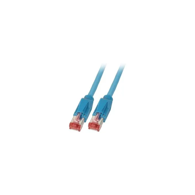 EFB RJ45 Patchkabel Cat.6A S FTP LSZH Dtwyler 7702 TM21 blau 5m — image 1