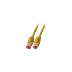EFB RJ45 Patchkabel Cat.6A S FTP LSZH Dtwyler 7702 TM21 gelb 1m