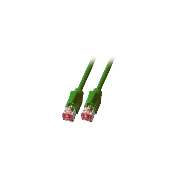 EFB RJ45 Patchkabel Cat.6A S FTP LSZH Dtwyler 7702 TM21 grn 0,5m — image 1