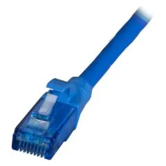 EFB RJ45 Patchkabel Cat.6A U UTP LSZH Premium 500MHz blau 0,15m