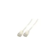 EFB RJ45 Patchkabel Cat.6A U UTP TPE 3,6mm ultraflex wei 2m