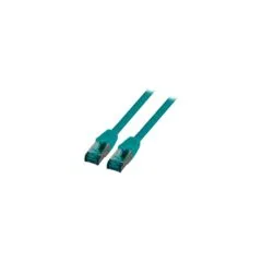 EFB RJ45 Patchkabel S FTP Cat.6A LSZH 0.25m grün