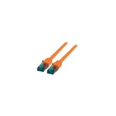 EFB RJ45 Patchkabel S FTP Cat.6A LSZH 0.25m orange