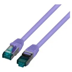 EFB RJ45 Patchkabel S FTP. Cat.6A. LSZH. 1.5m. violett