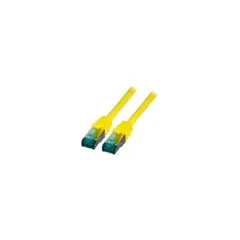 EFB RJ45 Patchkabel S FTP Cat.6A LSZH 3.00m gelb
