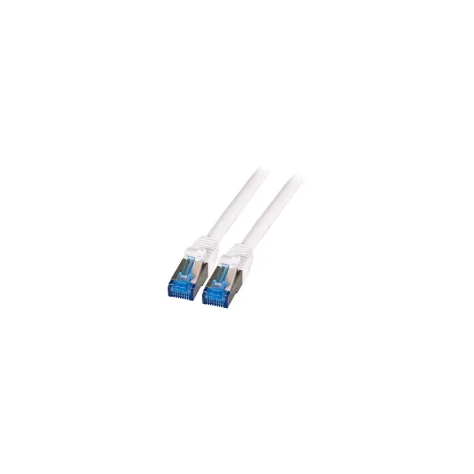 EFB RJ45 Patchkabel S FTP Cat6A Superflex LSZH WEISS Laenge 5m 10Gbit 500MhZ 100 Prozent Kupfer mit Cat 7 Rohkabel — image 1