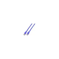 EFB RJ45 Patchkabel U UTP, Cat.6, LSZH, CCA, 3m, blau