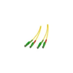 EFB R&M Duplex Patchkabel E2000 APC-E2000 APC OS2 20m LSZH 3mm gelb G657A1 Grade C