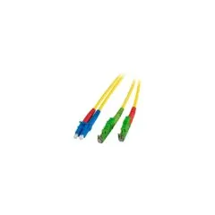 EFB R&M Duplex Patchkabel E2000 APC-LC OS2 30m 3mm gelb G657A1 Grade C