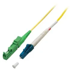 EFB R&M Simplex Patchkabel E2000 APC-LC OS2 2m LSZH 3mm gelb G657A1 Grade C