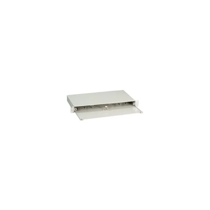 EFB Spleibox ausziehbar 1HE ohne Frontblende, unbestckt, grau — image 1