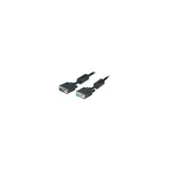 EFB SVGA HDTV Verlngerung,2xHDSUB15, St Bu, schwarz,15m