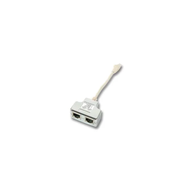 EFB T-Adapter Cat.5e 2x10 100BaseT für Cablesharing — image 1