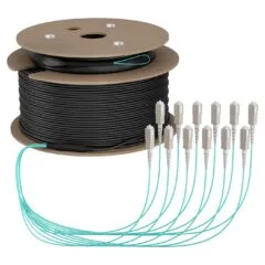 EFB Trunkkabel U-DQ(ZN)BH OM3 12G (1x12) SC-SC 50m Dca LSZH